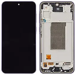 Дисплей Samsung Galaxy A36 A366 с тачскрином и рамкой, оригинал, Lavender - фото Дисплей Samsung Galaxy A36 A366 с тачскрином и рамкой, оригинал, Lavender