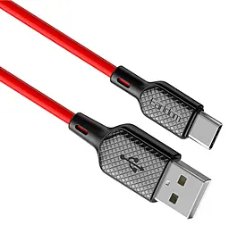Кабель Earldom EC-154C USB-A - Type-C 12w 2.4a 1м cable red - фото Кабель Earldom EC-154C USB-A - Type-C 12w 2.4a 1м cable red