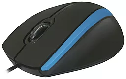 Компьютерная мышка Defender #1 MM-340 (52344) Black/Blue - фото Компьютерная мышка Defender #1 MM-340 (52344) Black/Blue