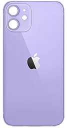 Задня кришка корпусу Apple iPhone 12 (small hole) Original Purple - фото Задня кришка корпусу Apple iPhone 12 (small hole) Original Purple