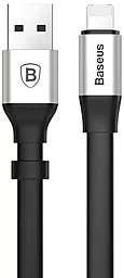 Универсальный кабель Baseus Portable 2-in-1 USB-A to Lightning/micro USB 12w 2.4a 0.23м сable Silver (CALMBJ-0S) - миниатюра 2 Универсальный кабель Baseus Portable 2-in-1 USB-A to Lightning/micro USB 12w 2.4a 0.23м сable Silver (CALMBJ-0S) - миниатюра 2