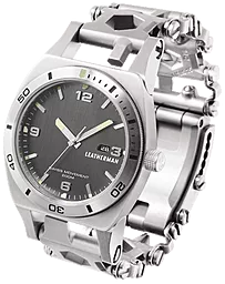 Годинник-мультитул Leatherman Tread Tempo (832421) Silver - фото Годинник-мультитул Leatherman Tread Tempo (832421) Silver