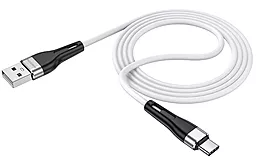 Кабель Borofone BX46 USB-A - Type-C 15w 3a 1м cable White - мініатюра 3 Кабель Borofone BX46 USB-A - Type-C 15w 3a 1м cable White - мініатюра 3