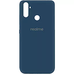 Чехол Epik Silicone Cover My Color Full Protective (A) Realme C3 Navy blue