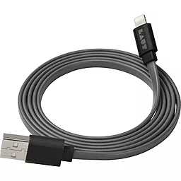 Кабель Laut USB-A - Lightning 12w 2.4a 1.2м cable Gray (LAUTLKLTN1.2BK)
