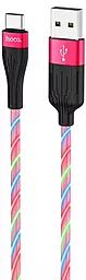 Кабель Hoco U85 Charming Night USB-A - Type-C 15w 3a 1м cable Red - фото Кабель Hoco U85 Charming Night USB-A - Type-C 15w 3a 1м cable Red