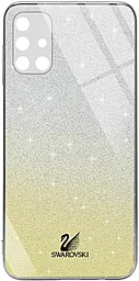 Чехол Epik Swarovski Full Camera Samsung M317 Galaxy M31s Gold
