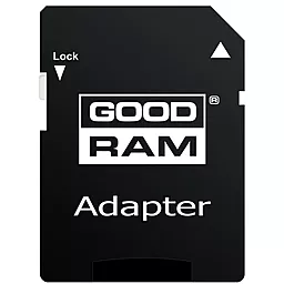 Карта памяти GooDRam microSDHC 16GB Class 10 UHS-I U1 + SD-адаптер (M1A5-0160R11) - миниатюра 3