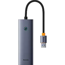 USB хаб Baseus UltraJoy Series 4-in-1 USB3.0 space/gray (B0005280A813-01)