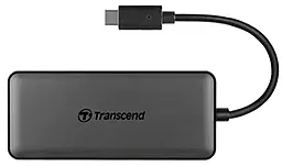 Мультипортовый USB Type-C хаб Transcend 6-in-1 790438 black (TS-HUB5C)