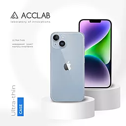 Чехол ACCLAB TPU для Apple iPhone 14 Plus Transparent - миниатюра 3
