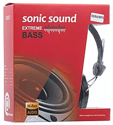 Наушники Sonic Sound E68A Black - миниатюра 3