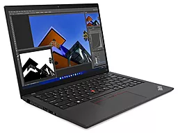 Ноутбук Lenovo ThinkPad T14 Gen 3 AMD Black Weave (21CF005ERA) - миниатюра 2