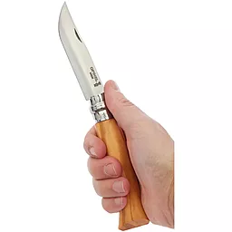 Нож Opinel №9 VRI Olive - миниатюра 5 Нож Opinel №9 VRI Olive - миниатюра 5