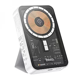 Повербанк Hoco Q10A MagSafe 10000 mAh 20W PD White - фото Повербанк Hoco Q10A MagSafe 10000 mAh 20W PD White