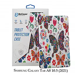 Чехол для планшета BeCover Smart Case для Samsung Galaxy Tab A8 10.5 (2021) SM-X200 / SM-X205 Butterfly (707270) - фото Чехол для планшета BeCover Smart Case для Samsung Galaxy Tab A8 10.5 (2021) SM-X200 / SM-X205 Butterfly (707270)