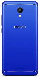 Задняя крышка корпуса Meizu M6 со стеклом камеры Electric Light Blue - фото Задняя крышка корпуса Meizu M6 со стеклом камеры Electric Light Blue