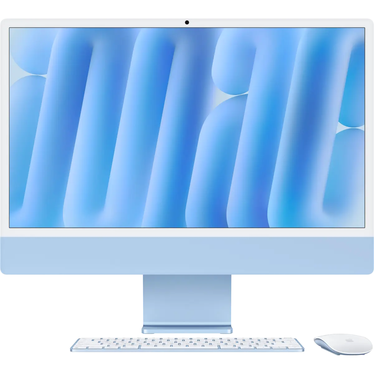 Моноблок Apple iMac 24 M4 Blue (MWV13) - фото 4