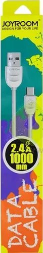 Кабель Joyroom S116 Young USB-A - Lightning 12w 2.4a 1м cable White - фото 2