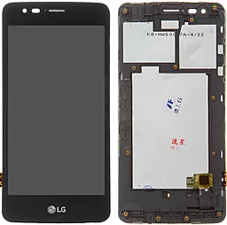 Дисплей LG K8 X240 (LGM-K120L, LGM-K120S, M200, US215, X240, X300) (20pin) з тачскріном і рамкою, оригінал, Black - фото Дисплей LG K8 X240 (LGM-K120L, LGM-K120S, M200, US215, X240, X300) (20pin) з тачскріном і рамкою, оригінал, Black