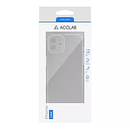 Чехол ACCLAB TPU для Apple iPhone 12 Transparent - миниатюра 2