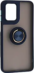 {"ru": "Чехол", "uk": "Чохол"} 1TOUCH Gingle Ring Case для Motorola E14 4G Blue