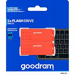 Флешка GooDRam 2x32 GB UME2 MIX 2-PACK USB (UME2-0320MXR11-2P) - миниатюра 9