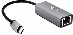 Мережева карта Frime USB Type-C - RJ45 1000Mbps 0.17м сірий (NCF-USBCGbLan2) - фото Мережева карта Frime USB Type-C - RJ45 1000Mbps 0.17м сірий (NCF-USBCGbLan2)