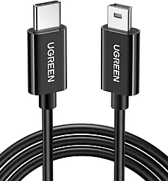 Кабель Ugreen US242 USB Type-C - mini USB 2a 1м cable Black (50445) - фото Кабель Ugreen US242 USB Type-C - mini USB 2a 1м cable Black (50445)