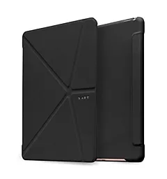 Чохол для планшету Laut Origami Trifolio cases для Apple iPad 9.7" 5, 6, iPad Air 1, 2, Pro 9.7" Black (LAUT_IPP9_TF_BK) - фото Чохол для планшету Laut Origami Trifolio cases для Apple iPad 9.7" 5, 6, iPad Air 1, 2, Pro 9.7" Black (LAUT_IPP9_TF_BK)