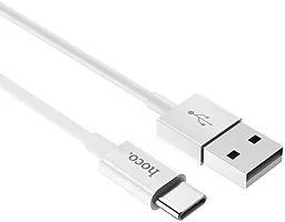 Кабель Hoco X23 Skilled USB-A - Type-C 12w 2.4a 1м cable White - мініатюра 2 Кабель Hoco X23 Skilled USB-A - Type-C 12w 2.4a 1м cable White - мініатюра 2