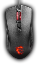 Комп'ютерна мишка MSI Clutch GM10 USB Black - фото Комп'ютерна мишка MSI Clutch GM10 USB Black