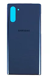 Задняя крышка корпуса Samsung Galaxy Note 10 N970F Blue - фото Задняя крышка корпуса Samsung Galaxy Note 10 N970F Blue