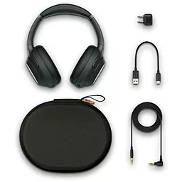 Наушники Sony Noise Cancelling Headphones Black (WH-1000XM3B) - миниатюра 7