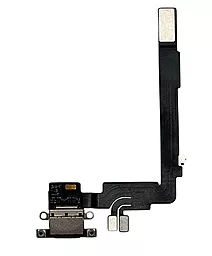 Нижній шлейф Apple iPhone 16 Pro Max з роз'ємом зарядки, з мікрофоном Blue