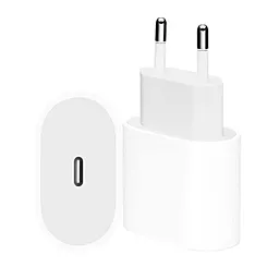 Сетевое зарядное устройство Coteetci 20w PD USB-C fast charger white (CS5192-U)
