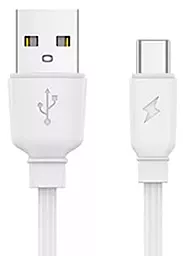 Кабель USB Jellico B9 15W 3.1A USB Type-C Cable White