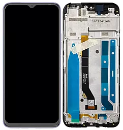 Дисплей Tecno Spark 8P (KG7n) с тачскрином и рамкой, Black - фото Дисплей Tecno Spark 8P (KG7n) с тачскрином и рамкой, Black