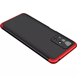 Чохол 1TOUCH GKK LikGus 360 градусів (opp) для Xiaomi Redmi 10 Чорний / Червоний