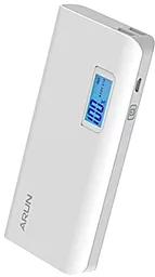 Повербанк Arun Y635 + LCD 20000 mAh White - фото Повербанк Arun Y635 + LCD 20000 mAh White