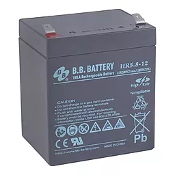 Акумуляторна батарея BB Battery 12V 5.8Ah (HR5.8-12/T2)