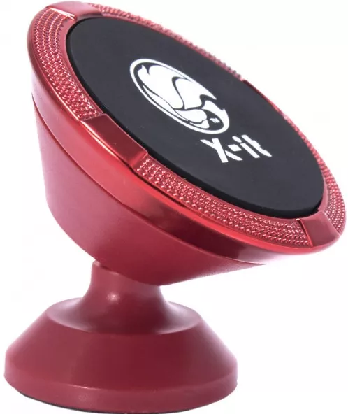 Автодержатель магнитный Car holder allumium devil smile Red - фото 1