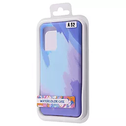 Чехол Watercolor Case Samsung A525 Galaxy A52 Blue