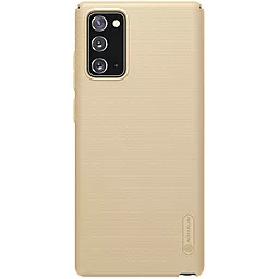 Чехол Nillkin Matte Samsung N980 Galaxy Note 20 Gold - миниатюра 2