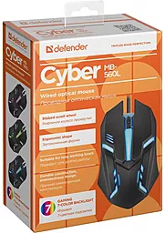 Компьютерная мышка Defender Cyber MB-560L (52560) Black - миниатюра 3