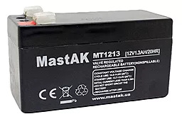 Аккумуляторная батарея MastAK 12V 1.3Ah (MT1213)