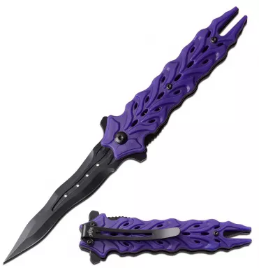 Нож Master USA MU-A075PBL Purple - фото 2