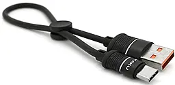 Кабель iKaku Xundian USB-A - micro USB 25w 5a 0.25м cable Black - фото Кабель iKaku Xundian USB-A - micro USB 25w 5a 0.25м cable Black