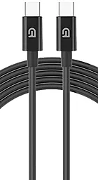 USB PD Кабель ArmorStandart 3A 56W USB Type-C - Type-C Cable Black (ARM64289)