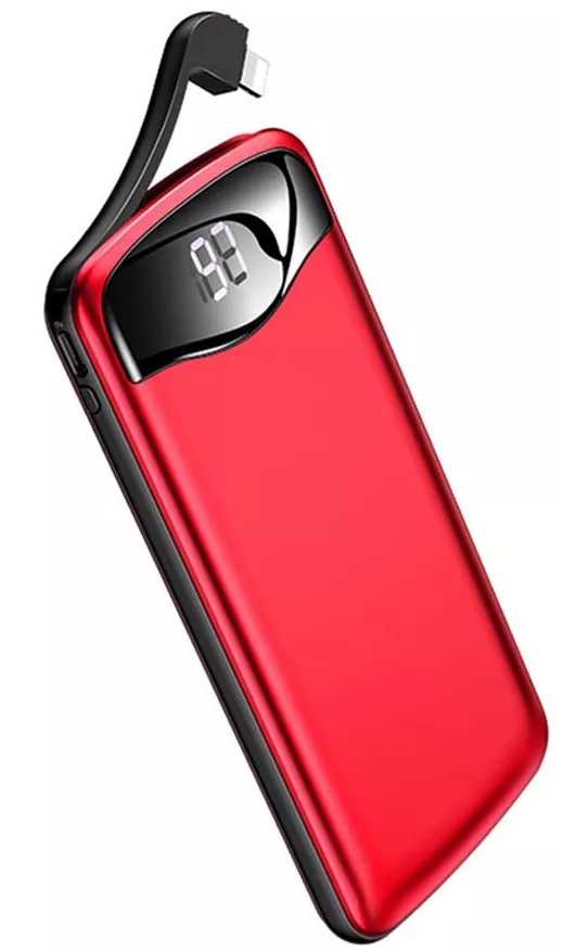 Повербанк Usams US-CD90 10000mAh Red - фото 1